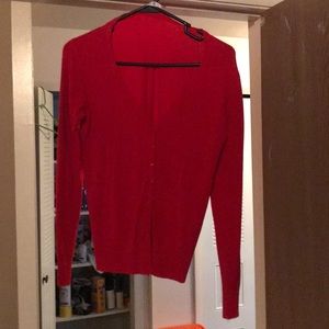Red Cardigan